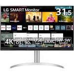 32SQ730S-W 31.5インチ4Kスマートモニター(3840x2160/VA/HDMIx2/TypeC