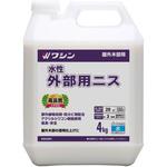 #801055 水性外部用ニス 4kg 和信ペイント