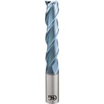 アルミ合金用 DLCコート 3枚刃 超硬エンドミル エキストラロング形 AERO-EXTL OSG(オーエスジー)