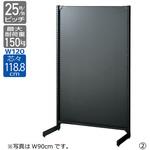 ゴンドラ什器 BR50 片面 W120cm背面ボードタイプ 本体 ストア・エキスプレス