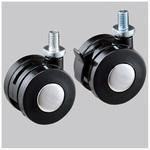 1463-300 ゴンドラ什器 BR50用オプション 直径5cm双輪キャスターセット 耐荷重50kgタイプ ストア・エキスプレス