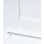 1201-3295 ゴンドラ什器 BR50 W120cm用オプション 幕板付きステージ ストア・エキスプレス