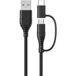 FCTMC-JD30 microUSB&Type-C 2Way変換式USBタフケーブル1.2m センチュリー