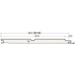 フォレストワイド サイディング 横貼り 3，790mm 8枚入り 東邦シートフレーム