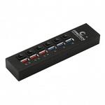 USB3.2クランプ式6ポートハブ ITPROTECH