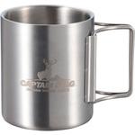 NEWフリーダム ダブルステンマグカップ 折りたたみハンドル CAPTAIN STAG