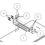 振れ止め金具SF 貯湯ユニット用部材 振れ止め金具 SF ノーリツ