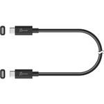 JUC28L08 USB4 Gen3 USB-C to C フル機能ケーブル(0.8m) j5 create