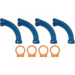 1/2” クランプ付 ロングエルボーキット Loc-Line(ロックライン)