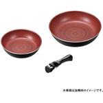 HB-5619 クックサイン ダイヤモンドコートIH対応クックウェア3点セット パール金属