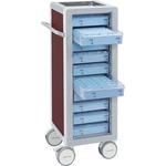 マイスコ与薬カート(鍵なし)10床用 松吉医科器械