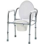 TY524 トイレチェア(スチール製) 日進医療器(車イス)