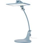 LEX-3141BL OLEDデスクライト 家庭用2灯タイプ 電球色 ブルー スワン電器