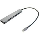 VV-UCDOCKHUB-S30 Type-C to マルチ Dock Hub アダプタ コンパクトサイズ 4K60Hz対応 Vodaview