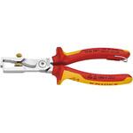 1366-180TBK 絶縁カッティングストリッパー 落下防止 KNIPEX(クニペックス)