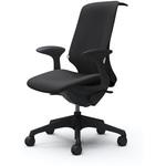 スフィア，固定肘，ハイ，ノーマルナイロンC，座調節無，ハンガー有，ランバー有 オカムラ(岡村製作所)