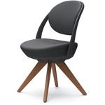 パラベル，スタンダードタイプ，木4本脚ダーク オカムラ(岡村製作所)