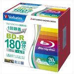 VBR130YP20V1 1回録画用BD-R 25GB Verbatim(バーベイタム)