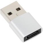USB2.0変換アダプタ Aオス - Cメス アイネックス