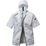 トルネードラカン 空調空冷服 半袖ブルゾン(フード付) TR1671 (服のみ) 日新被服