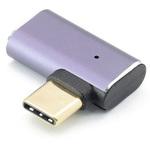 TCTC-LR-FLAT TYPE-C変換コネクタ 直角 L型 FLAT JTT
