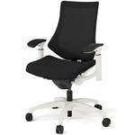 エフチエア プレーンメッシュバック ハイバック 可動肘 ホワイトフレーム  <配送時組立サービス付> イトーキ