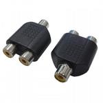 AV/RCA2J-RCAJM(2P) AV分岐コネクタ 変換名人