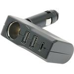 ZE82 スリムソケット ディレクション 2USB+Type-C 槌屋ヤック