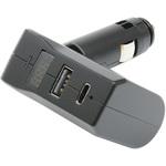 ZE87 スリムポート ディレクション USB+Type-C+バッテリーチェッカー 槌屋ヤック
