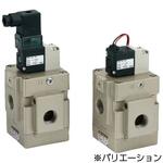 3ポートソレノイドバルブ パイロット・ポペットタイプ SMC