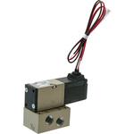5ポートソレノイドバルブ直動ポペットタイプ弾性体シール SMC