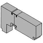 VVQ1000-10A-1 ブランキングプレートアッセンブリ SMC