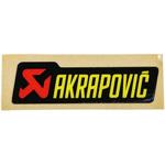 P-HST4PO ポリ耐熱ステッカー 横 21mmx70mm AKRAPOVIC (アクラポビッチ)