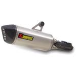 [e1仕様] スリップオンマフラー(S/O) チタン (カーボンヒートシールド付) AKRAPOVIC (アクラポビッチ)