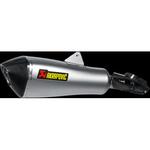 [e1仕様] スリップオンマフラー(S/O) チタン (ヘキサゴナルサイレンサー) AKRAPOVIC (アクラポビッチ)