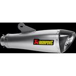 [e1仕様] スリップオンマフラー(S/O) チタン (マフラーのみ) AKRAPOVIC (アクラポビッチ)