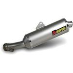 [e1仕様]スリップオンマフラー(S/O) チタン (楕円サイレンサー) AKRAPOVIC (アクラポビッチ)