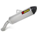 [e1仕様]スリップオンマフラー(S/O) チタン (カーボンエンドサイレンサー) AKRAPOVIC (アクラポビッチ)