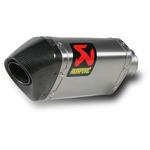 [e1仕様] スリップオンマフラー(S/O) チタン AKRAPOVIC (アクラポビッチ)