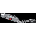 S-H2MR9-QTA RACING(1-2) チタン AKRAPOVIC (アクラポビッチ)