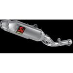 スリップオンマフラー(S/O) チタン (ヘキサゴナルサイレンサー/チタンエンド) AKRAPOVIC (アクラポビッチ)