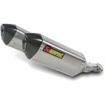 [e1仕様] スリップオンマフラー(S/O) チタン (ヘキサゴナルサイレンサー) AKRAPOVIC (アクラポビッチ)