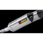 [e1仕様] スリップオンマフラー(S/O) チタン (ヘキサゴナルサイレンサー) AKRAPOVIC (アクラポビッチ)