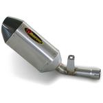 スリップオンマフラー(S/O)2 チタン (ヘキサゴナルサイレンサー) AKRAPOVIC (アクラポビッチ)