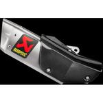 [e1仕様] スリップオンマフラー(S/O) チタン AKRAPOVIC (アクラポビッチ)