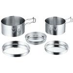 キャンピング食器5点セット CAPTAIN STAG