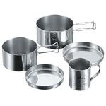 キャンピングステンレス食器マグカップセット CAPTAIN STAG