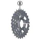 Y1RK98030 CS-M8000 ギアUT 21-24-28 SHIMANO(シマノ)