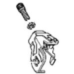 Y33S98410 ベルクランク本体(アジャストボルト & ナット付) SHIMANO(シマノ)