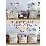 Quartier latin 洗えるバスケット レオン スクエア シービージャパン